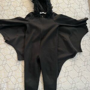 Black Bat Costume with Hood
